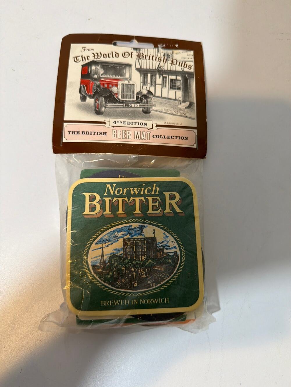 vintage 25 the british beer mats collection coaster new